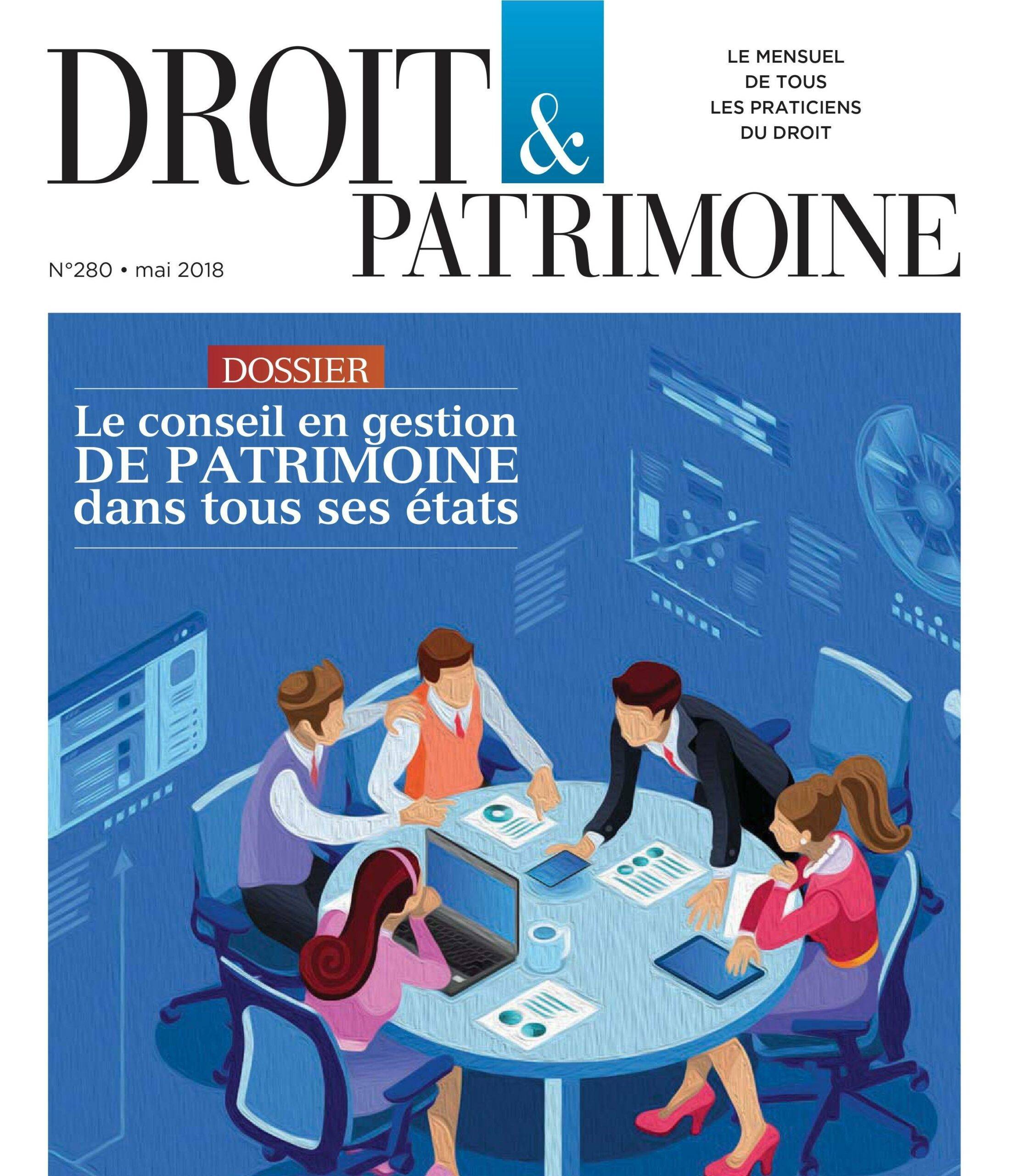 Image Dossier Droit et Patrimoine CGPC Raymond Leban